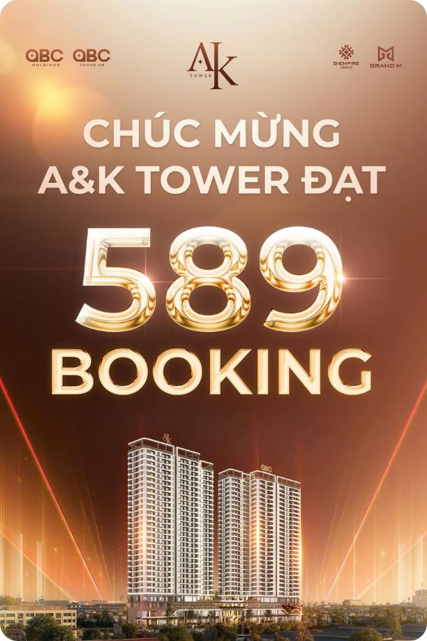 AK Tower – Hiện tượng "cháy" booking, căn hộ 1.5 tỷ hot nhất Đông Bắc Sài Gòn