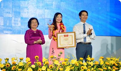 Quỹ Từ Thiện Kim Oanh Group nhận giải thưởng Tình nguyện quốc gia 2023