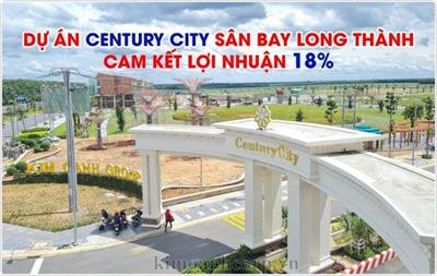 CENTURY CITY CHỈNH CHU VỀ HẠ TẦNG, MINH BẠCH VỀ PHÁP LÝ KÈM BẢO HIỂM RỦI RO 18%/NĂM