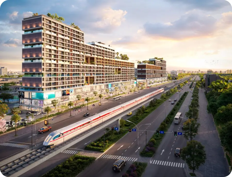 FIATO Airport City hưởng lợi từ trục 25B khi Long Thành vận hành
