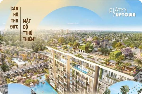 Fiato Uptown căn hộ Thủ Đức sở hữu mật độ xây dựng “chuẩn Thủ Thiêm”