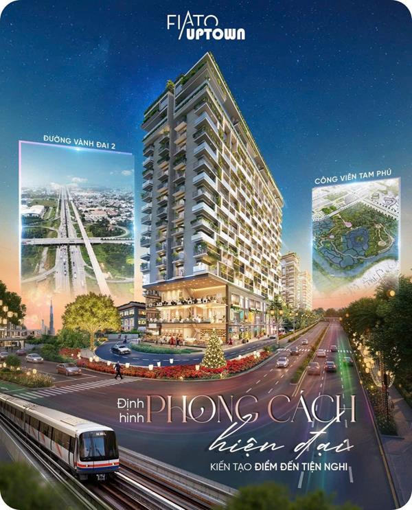 Fiato Uptown hình thành hub thương mại dịch vụ mới trên trục Vành đai 2