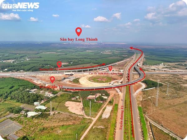Hạ tầng kết nối Long Thành tăng tốc về đích