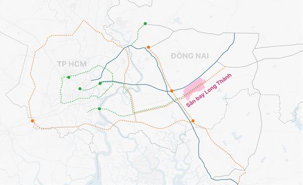 Mạng lưới giao thông kết nối TP.HCM – sân bay Long Thành: Tăng tốc hoàn thiện