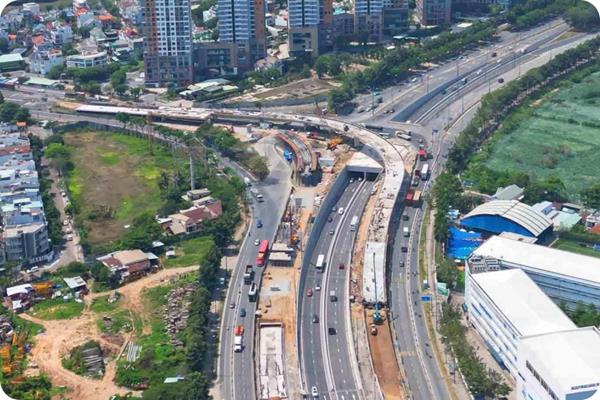 Nút giao An Phú tăng tốc thi công: Cửa ngõ phía Đông TP.HCM dần “lột xác”