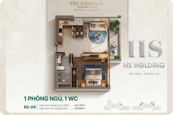 The Emerald Garden View: Khi thiết kế tốt khiến căn hộ nhỏ trở nên đáng sống