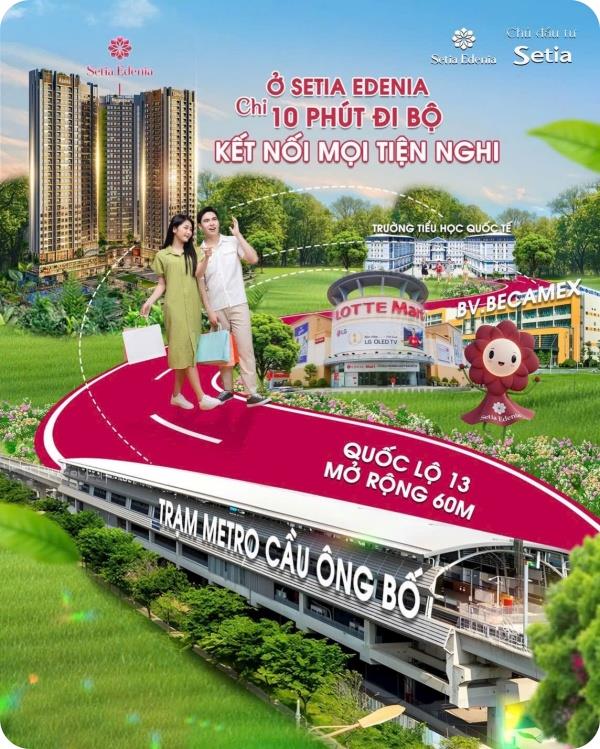 Setia Edenia Khu đô thị compound xanh 20 năm tại Thuận An