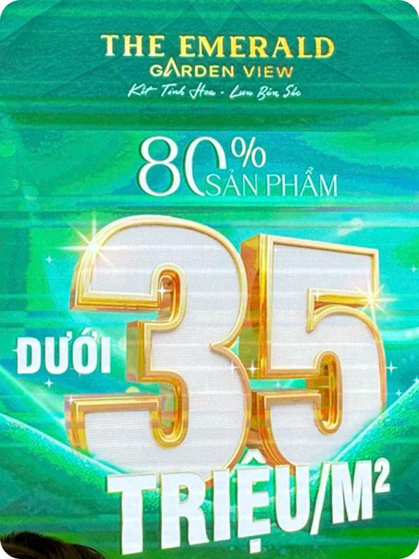 The Emerald Garden View – Căn hộ cửa ngõ TP.HCM dưới 35 triệu/m² của Lê Phong Group