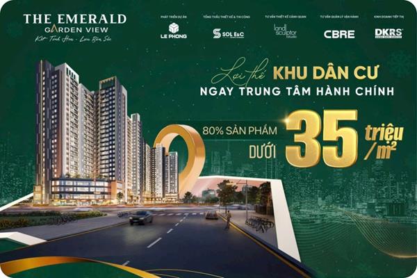 The Emerald Garden View Chuẩn sống hiện đại kiến tạo bởi Sol E&C & Land Sculptor