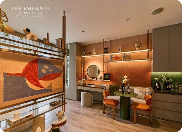 The Emerald Garden View: Giá trị khác biệt từ layout căn hộ 40m² và 54m² hiếm gặp trên thị trường
