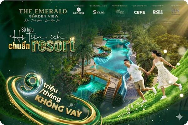 The Emerald Garden View: Không gian sống chuẩn resort trong nhịp sống đô thị