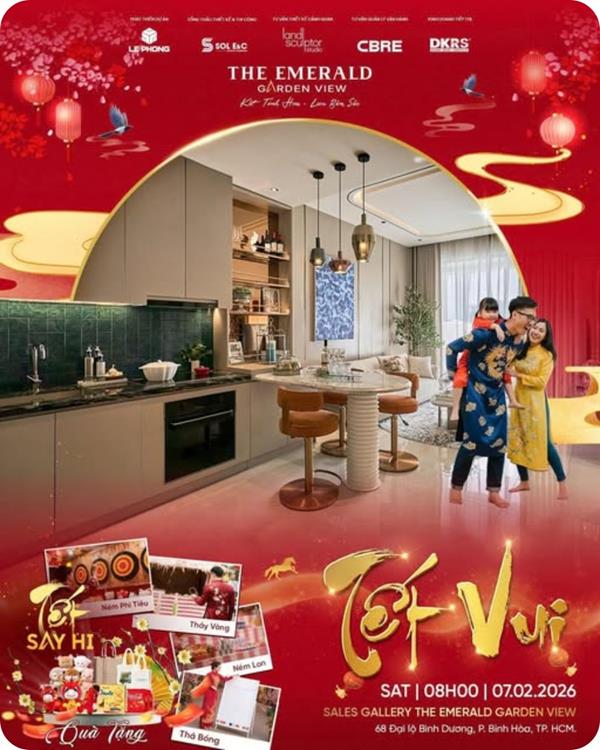 The Emerald Garden View tổ chức sự kiện “Tết Vui” xuân 2026