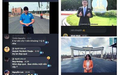 Trong tâm điểm đại dịch Covid -19 Kim Oanh Group tổ chức livestream giới thiệu với khách hàng về Dự Án Century City