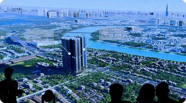 Vị trí The Emerald Boulevard trục kết nối Đông Bắc TP.HCM