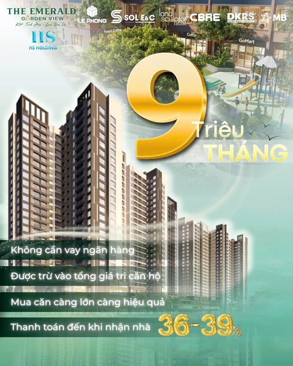 The Emerald Garden View Bình Dương – Giá 2026, có nên mua?
